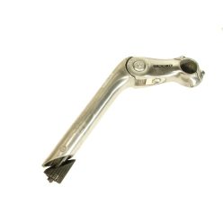   Zoom Kormánynyak Kerékpárra Alu 25,4 Állítható 90/180Mm Ezüst Mts-C297-5