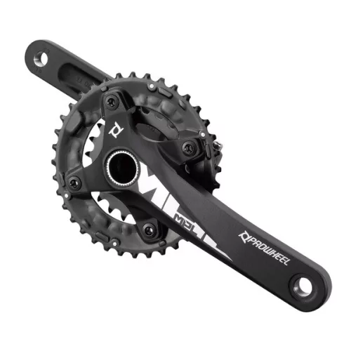 Hajtómű MTB Alu. 22/36T 175mm ProWheel MPL-501-TT Fekete Integrált Középtengely BB68 Kerékpárra