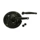 Hajtómű Kerékpárra Mtb Acél 28/38/48T 170 Prowheel My-S841, Fekete 