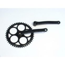 Hajtómű Kerékpárra Acél Négyzetkúpos 46 Fekete