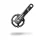 Suntour Hajtómű Kerékpárra Auron-Ax-S-Carbon 175mm 32T