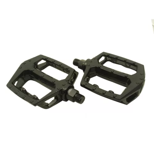 Pedál Kerékpárra 9/16 Bmx Aluminium Fekete
