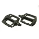 Pedál Kerékpárra 9/16 Bmx Aluminium Fekete