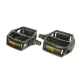 Pedál Kerékpárra 9/16 Bmx Aluminium Fekete Sp102