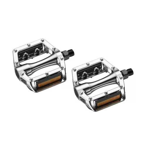 Pedál Kerékpárra 1/2 Bmx Aluminium Ezüst