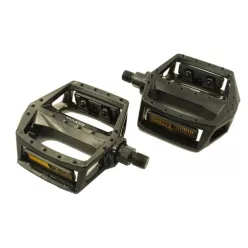 Pedál Kerékpárra 1/2 Bmx Aluminium Fekete Sp-102