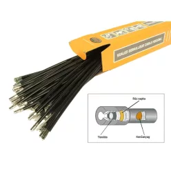   Bowden Ház Sp Tömített 5X300Mm 50 Db Fék Fekete  Aligator Ly-16830001