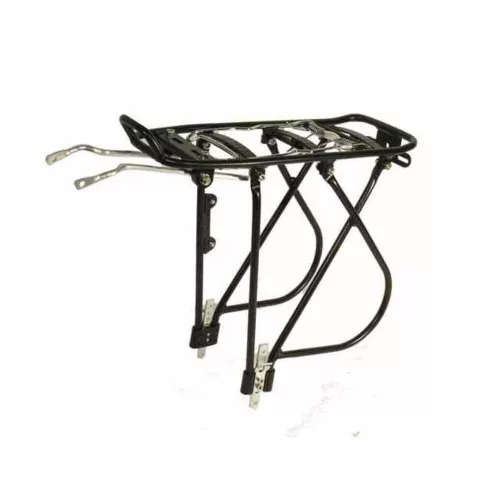 Csomagtartó Kerékpárra Alu 26-28 2 Pontos Fekete