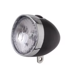 Kerékpár Lámpa Első Elemes 3 Led Fekete
