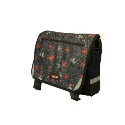   Kerékpár Táska Csomagtartóra 1Részes Pókos Vállpánttal Férfi 35X9X28Cm