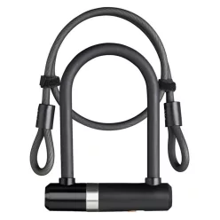   Kerékpár Lakat U 140X16Mm Axa Ul Mini Kiegészítő Kábellel 10Mmx100Cm