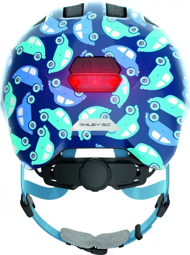 Abus kerékpáros gyerek sisak Smiley 3.0 LED, In-Mold