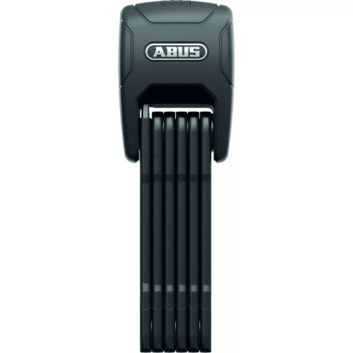 Abus hajtogatható Kerékpár Lakat riasztóval Bordo Granit Alarm 6500KA/90, XPlus Lakatszerkezettel, SH tartóval, fekete