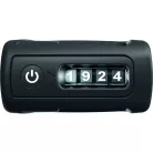 Abus hajtogatható Kerékpár Lakat számzárral Bordo Led 6000C/90, SH tartóval, fekete