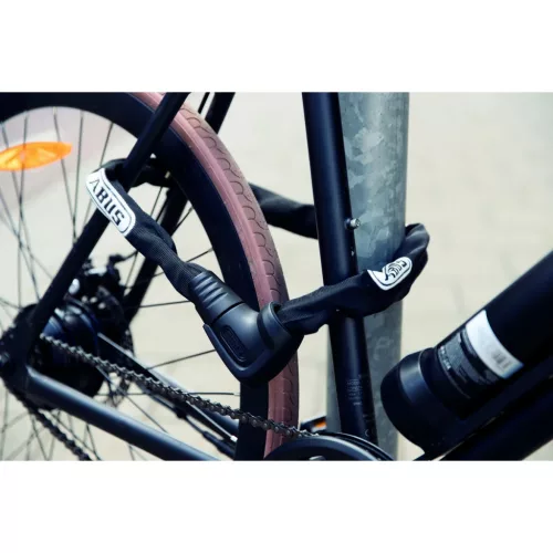 Abus láncos Kerékpár Lakat Steel-O-Chain 9809K/85, XPlus Lakatszerkezettel, fekete