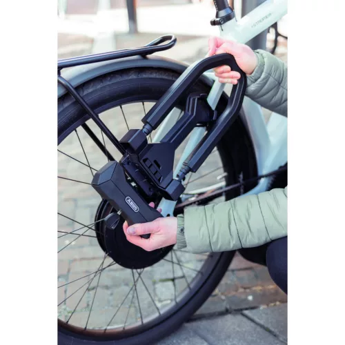 Abus U-Kerékpár Lakat Granit Super Extreme 2500/165 HB230, XPlus Lakatszerkezettel, USH 2500 tartóval