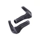 BBB Cycling Markolat Kerékpárhoz BHG-87 ErgoStyleSet, 133mm, Tenyértámaszos, Csavaros, Kormányszarvval, Fekete/Szürke