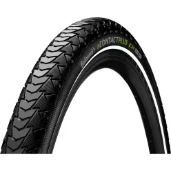   Continental kerékpáros külső gumi 55-559 eContact Plus 26x2,2 fekete/fekete, reflektoros, drótos