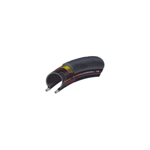 Continental Országúti Kerékpár Külső Gumi 28-622 Gatorhardshell 700X28C Fekete/Fekete, Duraskin Hajtogathatós