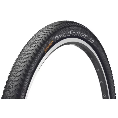 Continental Mtb Kerékpár Külső Gumi 50-584 Double Fighter Iii 27,5X2,0 Fekete/Fekete