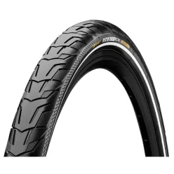   Continental Kerékpár Külső Gumi 42-622 Ride City 28X1,6 Fekete/Fekete, Reflektoros