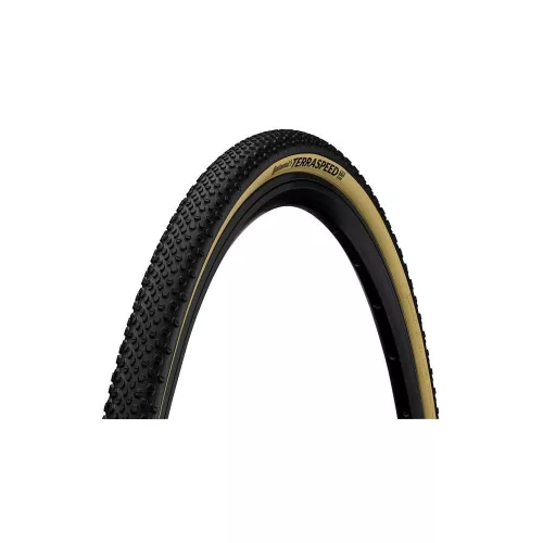 Continental Kerékpár Külső Gumi 40-584 Terra Speed ProTection 27,5x1,5, hookless felni kompatibilis, tubeless ready, fekete/krém hajtogathatós Skin