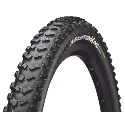   Continental Mtb Kerékpár Külső Gumi 58-559 Mountain King Shieldwall 26X2,3, Tubeless Ready, Fekete/Fekete, Skin Hajtogathatós