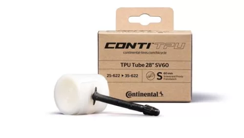 Kerékpár Belső Gumi Continental Tpu 25/35-622 Szelep Hossza 60mm Presta szelep = Szingó, Francia, Sclaverand, FV, SV