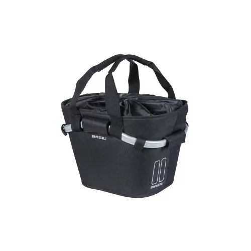 Basil Első Kosár Kerékpárra Classic Carry All Front Basket, Kf Kompatibilis, Kormányadapter Nélkül