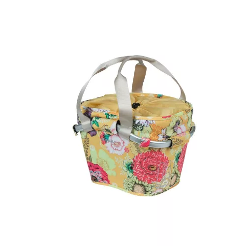 Basil Első Kosár Kerékpárra Bloom Field Carry All Front Basket, Kf Kompatibilis, Kormányadapter Nélkül
