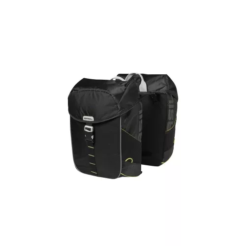 Basil Dupla Táska Kerékpárra Miles Double Bag, Universal Bridge System