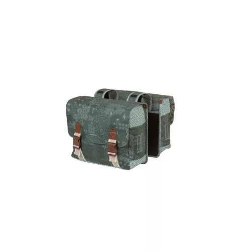 Basil Dupla Táska Kerékpárra Boheme Double Bag, Universal Bridge System
