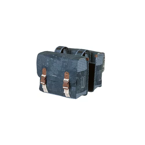 Basil Dupla Táska Kerékpárra Boheme Double Bag, Universal Bridge System