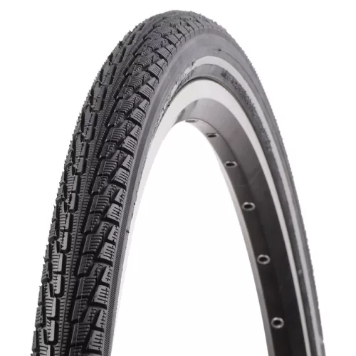 Vee Tire kerékpáros külső gumi 47-559 26x1,75 VRB349 City Cruz, Energetic Compound, B-proof Plus, 2mm defektvédelemmel, reflektoros, fekete