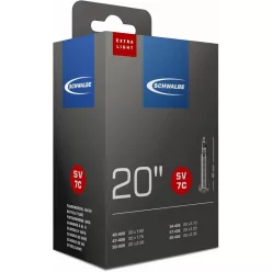   Kerékpár Belső Gumi Schwalbe 20 x 1,50-2,35 Extra Light Szelep Hossza 40mm Presta szelep = Szingó, Francia, Sclaverand, FV, SV 95G