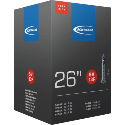 Kerékpár Belső Gumi Schwalbe 26 Sv13F 26X2,10-3,00 Freeride 40mm 185G