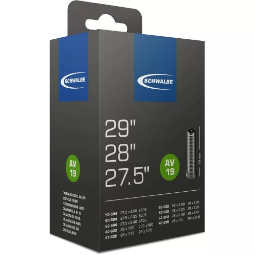 Kerékpár Belső Gumi Schwalbe 29/27,5 x 1,50-2,40 Szelep Hossza 40mm Autó Szelep = Motor, Schrader, AV, SV 220G