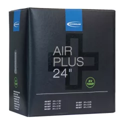   Kerékpár Belső Gumi Schwalbe Air Plus 24 x 1,50-2,40 Szelep Hossza 40mm Autó Szelep = Motor, Schrader, AV, SV 260G