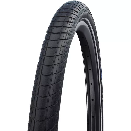 Kerékpár Külső Gumi Schwalbe 20X2.00(406-50) Big Apple Performance Line Hs430 Raceguard Ec Reflex Csíkos Lite Skin 495G