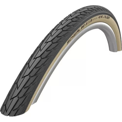 Kerékpár Külső Gumi Schwalbe 26X1.75(559-47) Road Cruiser Active Line Hs484 K-Guard Green Gumwall Twin Skin 720G
