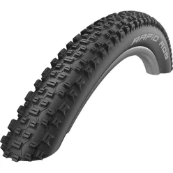   Kerékpár Külső Gumi Schwalbe 27.5X2.25(584-57) Rapid Rob Active Line Hs425 K-Guard Sbc Fehér Csík Lite Skin 750G