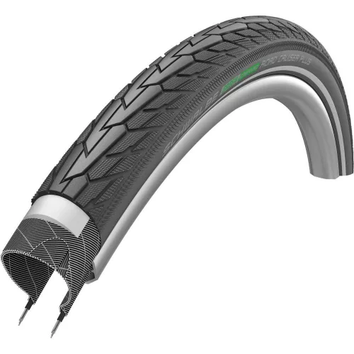 Kerékpár Külső Gumi Schwalbe 24X1.75(507-47) Road Cruiser Plus Act Hs484 Pg Green Ref Tw 750G