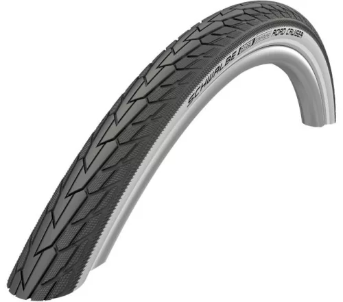 Kerékpár Külső Gumi Schwalbe 27X1 1/4(630-28/32) Road Cruiser Act Hs484 Kg Green Fehér 550G