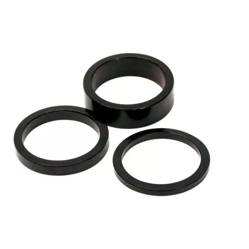 Kormánycsapágy Hézagoló Kerékpárba 1-1/8" Longus Fekete 10db/Csom