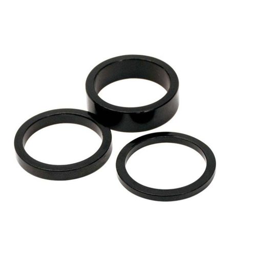 Kormánycsapágy Hézagoló Kerékpárba 1-1/8" Longus Fekete 10db/Csom