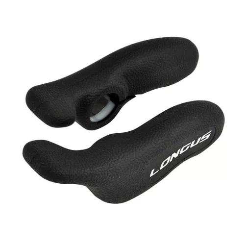 Kormányvég Kerékpárra Longus Rubygrip Anatomic Fekete 80G