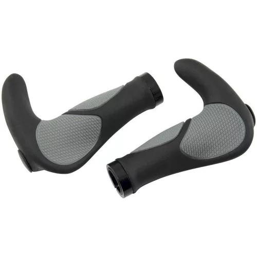 Kormányvég Kerékpárra Longus Ergobull Anatomic Markolattal 140mm Fekete /Szürke