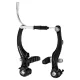 Fék Kerékpárhoz E Longus V-Brake Alu 110mm, Linear Rugós, Fekete