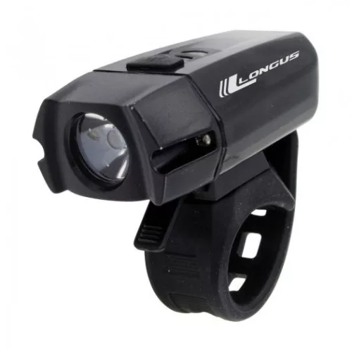 Lámpa Kerékpárra Longus Első Xpg400 400Lm 6 Funkciós Usb Fekete