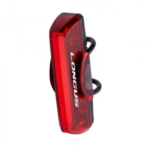 Lámpa Kerékpárra Longus Hátsó Latch 50Lm 16 Led 8Funkciós Usb